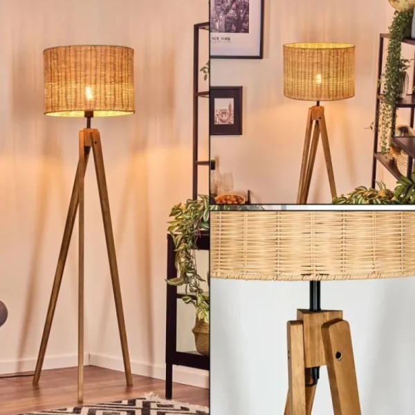 hofstein Cavaca Lampadaire, Liseuse Écru, 1 lumière* Lampes Modernes
