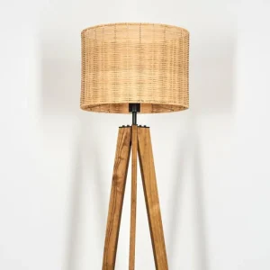 hofstein Cavaca Lampadaire, Liseuse Écru, Noir, 1 lumière* Lampes Modernes