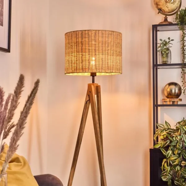 hofstein Cavaca Lampadaire, Liseuse Écru, 1 lumière* Lampes Modernes
