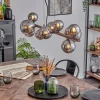 hofstein Chehalis Boule lumineuse, Suspension Chrome, Fumé, 10 lumières* Lampes Modernes