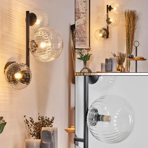 hofstein Chehalis Boule lumineuse 36.5 cm Clair, 3 lumières* Lampes Modernes