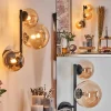 hofstein Chehalis Boule lumineuse, Applique murale Ambre, 3 lumières* Lampes En Verre