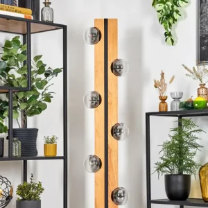 hofstein Chehalis Boule lumineuse, Lampadaire Écru, Noir, 6 lumières* Lampes Modernes