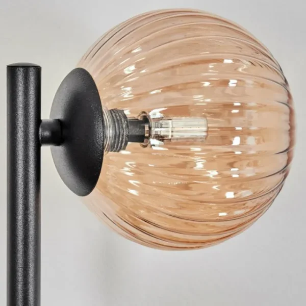 hofstein Chehalis Boule lumineuse, Applique murale Ambre, 3 lumières* Lampes Modernes
