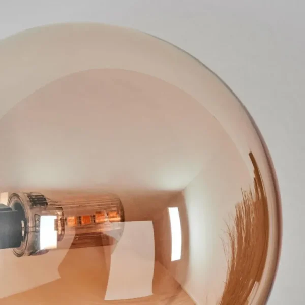 hofstein Chehalis Boule lumineuse, Applique murale Ambre, 3 lumières* Lampes En Verre