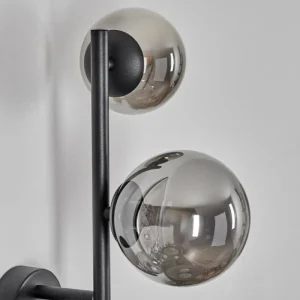 hofstein Chehalis Boule lumineuse, Applique murale 23 cm Fumé, 3 lumières* Lampes Modernes