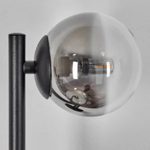 hofstein Chehalis Boule lumineuse, Applique murale 23 cm Chrome, Clair, Fumé, 3 lumières* Lampes Modernes