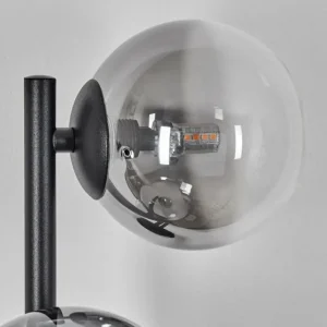 hofstein Chehalis Boule lumineuse, Applique murale 28 cm Chrome, Clair, Fumé, 3 lumières* Lampes Modernes