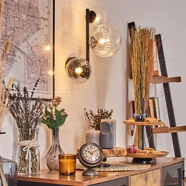 hofstein Chehalis Boule lumineuse 36.5 cm Clair, 3 lumières* Lampes Modernes