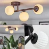 hofstein Chehalis Plafonnier, Boule lumineuse Blanc, 3 lumières* Lampes Modernes
