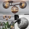 hofstein Chehalis Plafonnier, Boule lumineuse Fumé, 3 lumières* Lampes Modernes