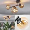 hofstein Chehalis Plafonnier, Boule lumineuse Ambre, Clair, 3 lumières* Lampes En Verre