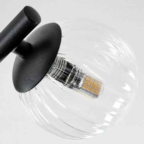 hofstein Chehalis Plafonnier, Boule lumineuse Clair, 3 lumières* Lampes Modernes