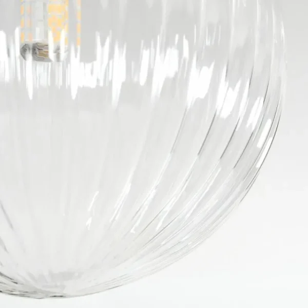 hofstein Chehalis Plafonnier, Boule lumineuse Clair, 3 lumières* Lampes Modernes