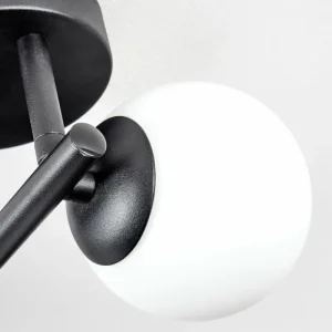 hofstein Chehalis Plafonnier, Boule lumineuse Blanc, 3 lumières* Lampes En Verre