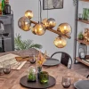 hofstein Chehalis Suspension, Boule lumineuse, Suspension Ambre, Fumé, 10 lumières* Lampes Modernes