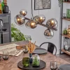 hofstein Chehalis Suspension, Boule lumineuse, Suspension Chrome, Clair, Fumé, 10 lumières* Lampes Modernes