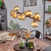 hofstein Chehalis Suspension, Boule lumineuse, Suspension Ambre, 10 lumières* Lampes Modernes
