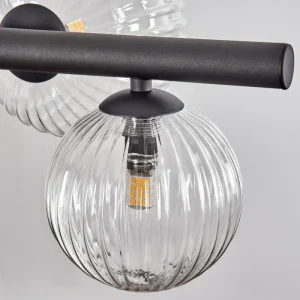 hofstein Chehalis Suspension, Boule lumineuse, Suspension Clair, 8 lumières* Lampes Modernes