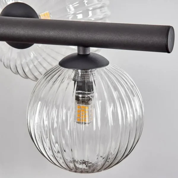 hofstein Chehalis Suspension, Boule lumineuse, Suspension Clair, 8 lumières* Lampes Modernes