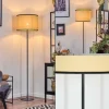 hofstein Chellas Lampadaire beige, 1 lumière* Lampes Modernes