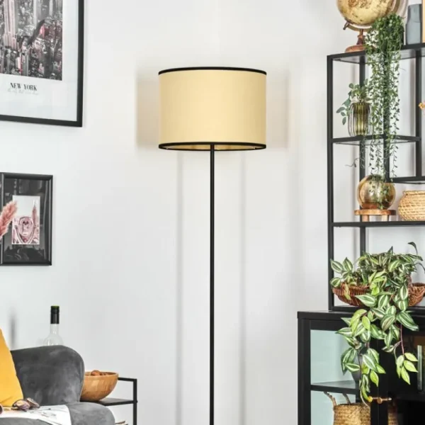 hofstein Chellas Lampadaire beige, 1 lumière* Lampes Modernes