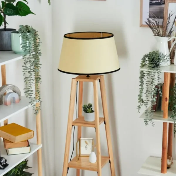 hofstein Chellas Lampadaire Écru, 1 lumière* Lampes Modernes