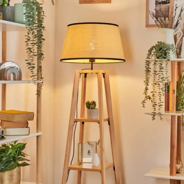 hofstein Chellas Lampadaire Écru, 1 lumière* Lampes Modernes