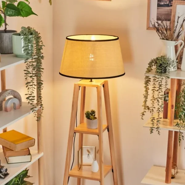 hofstein Chellas Lampadaire Écru, 1 lumière* Lampes Modernes