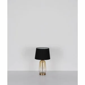 Luminaires Globo Lighting Classy Lampe à poser Ambre, Laiton, 1 lumière* Lampes En Verre