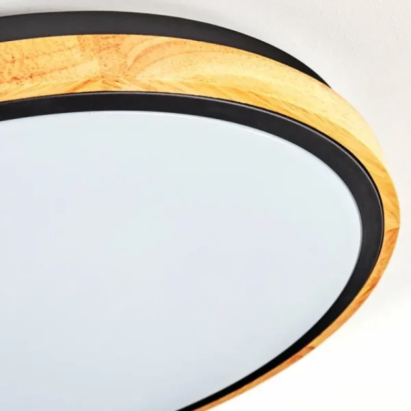 hofstein Coentral Plafonnier, Panel LED Blanc, 1 lumière, Télécommandes* Lampes Modernes
