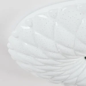 hofstein Cyran Plafonnier LED Blanc, 1 lumière, Télécommandes* Lampes Modernes