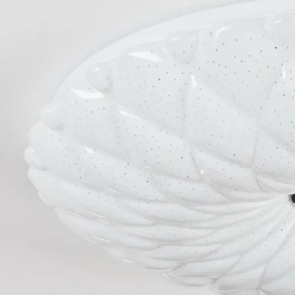 hofstein Cyran Plafonnier LED Blanc, 1 lumière, Télécommandes* Lampes Modernes