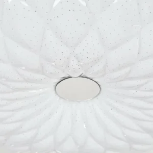 hofstein Cyran Plafonnier LED Blanc, 1 lumière, Télécommandes* Lampes Modernes