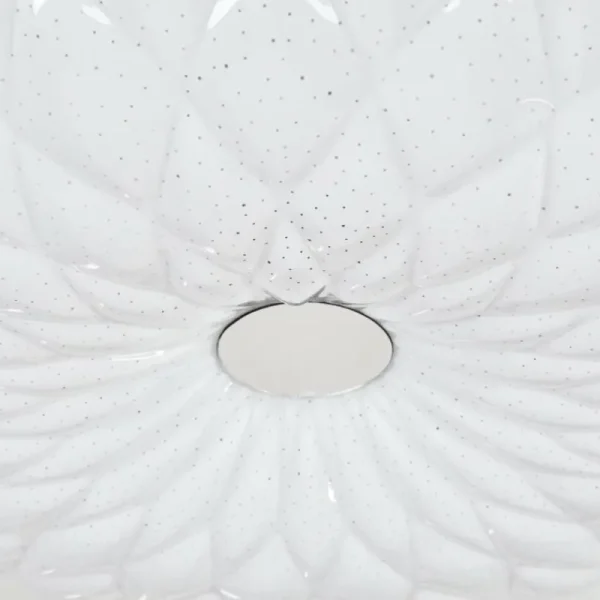 hofstein Cyran Plafonnier LED Blanc, 1 lumière, Télécommandes* Lampes Modernes