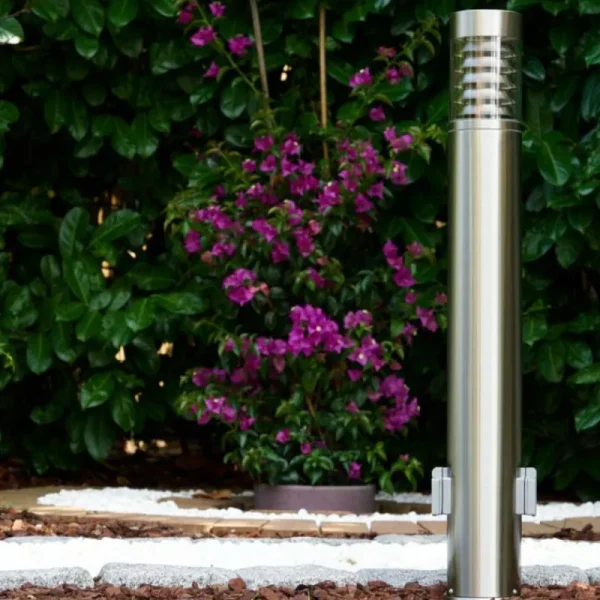 hofstein Dakar Eclairage de chemin Acier inoxydable, 1 lumière* Lampes Modernes
