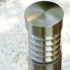 hofstein Dakar Eclairage de chemin Acier inoxydable, 1 lumière, Détecteur de mouvement* Lampes Modernes