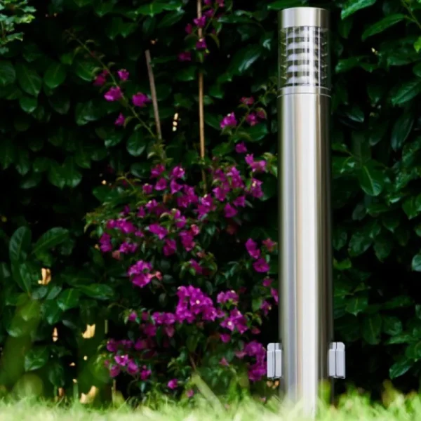 hofstein Dakar Eclairage de chemin Acier inoxydable, 1 lumière* Lampes Modernes