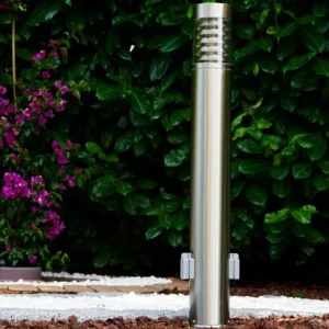 hofstein Dakar Eclairage de chemin Acier inoxydable, 1 lumière* Lampes Modernes