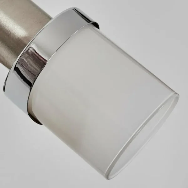 hofstein Davor Applique murale, Spot mural Chrome, Nickel mat, 1 lumière* Lampes En Verre
