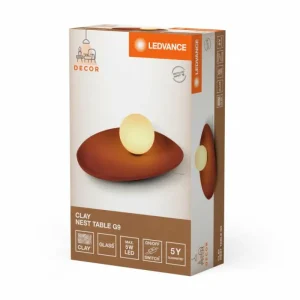 Luminaires Ledvance DECOR Applique murale / Plafonnier Brun, 1 lumière* Lampes En Verre