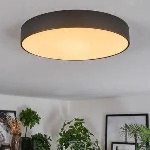 hofstein Diagonal Plafonnier LED Noir, 1 lumière, Télécommandes* Lampes Modernes