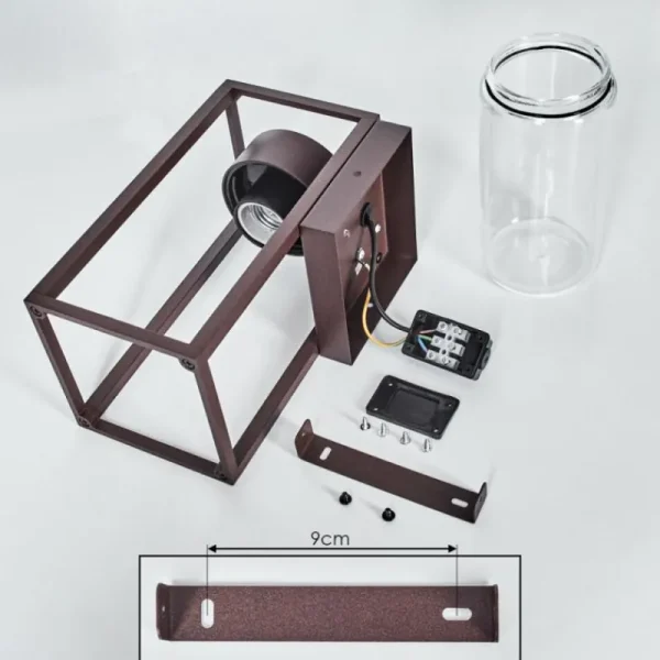 hofstein Doninhas Lampe murale d´extérieur Rouille, 1 lumière* Lampes Modernes
