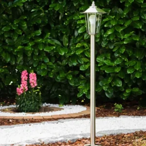 hofstein Eclairage de chemin Moskau Acier inoxydable, 1 lumière* Lampes Modernes