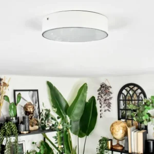 hofstein Elmar Plafonnier LED Blanc, 1 lumière* Lampes Modernes