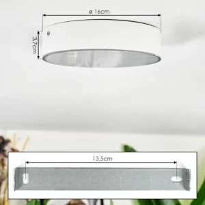 hofstein Elmar Plafonnier LED Blanc, 1 lumière* Lampes Modernes