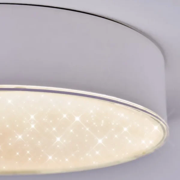 hofstein Elmar Plafonnier LED Blanc, 1 lumière* Lampes Modernes