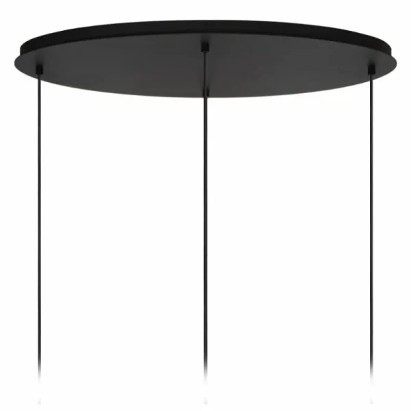 Luminaires Lucide ELOISE Suspension Noir, 4 lumières* Lampes En Verre