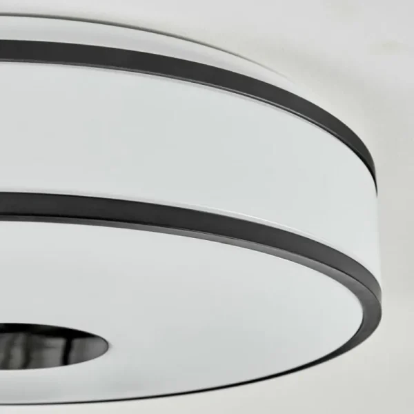 hofstein Elran Plafonnier LED Blanc, 1 lumière* Lampes Modernes