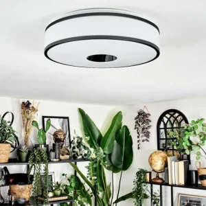 hofstein Elran Plafonnier LED Blanc, 1 lumière* Lampes Modernes